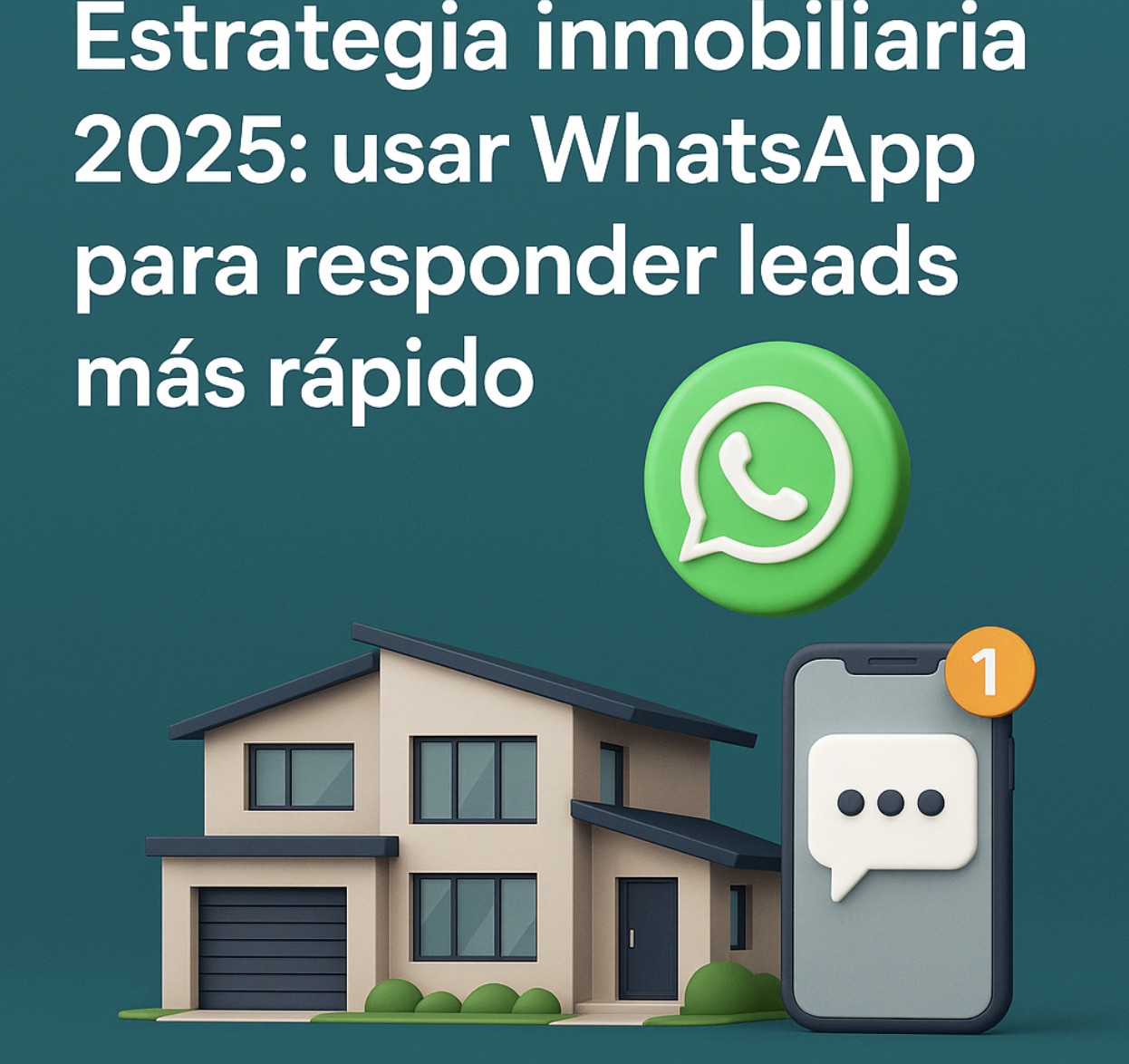 Estrategia inmobiliaria 2025: usar WhatsApp para responder leads más rápido