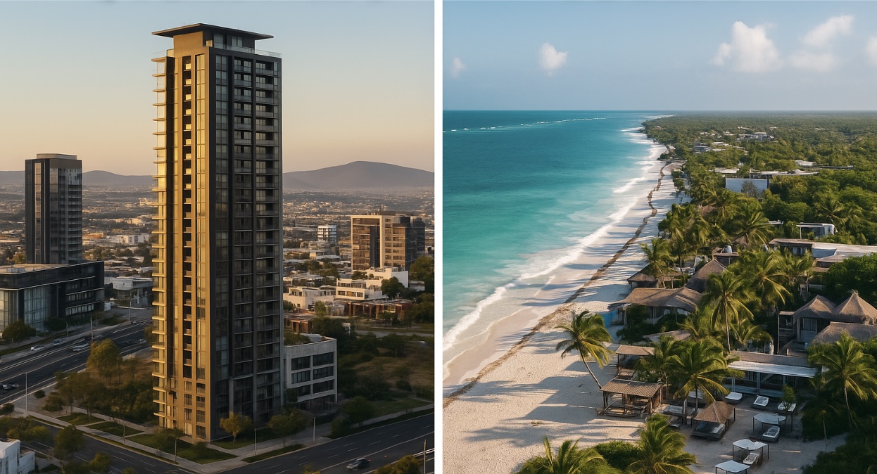 Vivienda nueva: Querétaro vs Tulum 2025, dos polos inmobiliarios con potencial