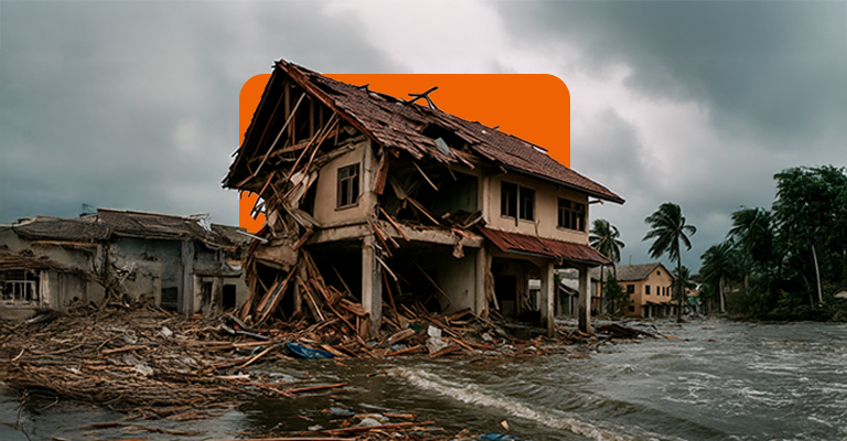 ¿Qué sucedería con el mercado inmobiliario si ocurriera un tsunami?