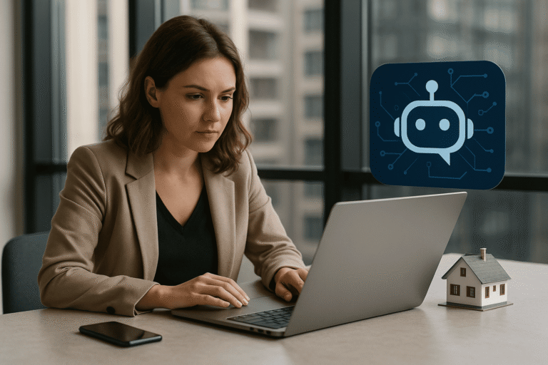 Inteligencia Artificial en bienes raíces: automatización para captar más leads